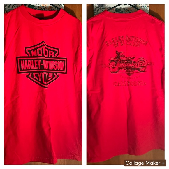 Harley Davidson Cycles | California | Adult T-Shirt | Large - Picture 1 of 11